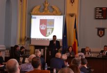 Acvila cruciată şi Munţii Făgăraşului, în noua stemă a judeţului Braşov