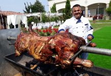 Deliciu la proţap, cu bucătarul Sandu Ganea