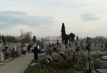 Făgărăşenii merg la cimitir de 1 Noiembrie