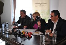 Victor Ponta, Corina Creţu şi Ioan Rus, conducerea Pro România, în Cetatea Făgăraşului. Comisarul European impresionat de lupta partizanilor din Munţii Făgăraşului