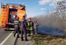 Incendii în lanţ în Ţara Făgăraşului. Amenzi între 3.000 şi 50.000 de lei pentru cei care dau foc la mirişti fără respectarea legislaţiei