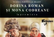 Actrița Dorina Roman, din nou la Făgăraș. Premiera piesei ,,Două surori mortale”, la Fundaţia Culturală Negru Vodă