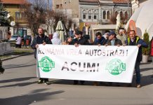 Făgăraşul alături de campania „România vrea autostrăzi”