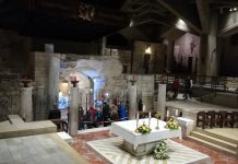 Buna Vestire, la Nazaret. Nazaret este oraşul Fecioarei Mariei şi al Bunei Vestiri, deşi aici a trăit Mântuitorul Iisus vreme de 30 de ani