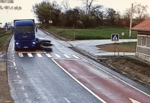 Cascadorie pe DN1, la Olteţ, soldată cu 24 ore în arestul IJP Braşov. Tânărul este din Drăguş şi nu are permis auto