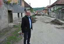 Şantier în satul Rucăr. Investiţie de un milion de euro