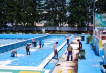 Ştrandul Viromet din Victoria este în şantier. Tarife mai mici decât anul trecut pentru bilete şi abonamente