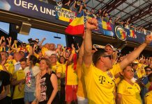 ROMANIA U21 – ANGLIA U21: 4-2. Victoria unei generaţii! ,,Un meci de infarct! Avem naţională!” a spus Şerban Taflan, primarul comunei Mândra prezent pe stadion