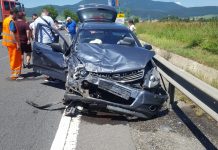 Accident pe DN1 cu 6 victime