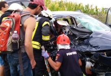 Accident pe DN1, între Voila şi Dridif. Şase victime, una încarcerată şi 3 copii monitorfg