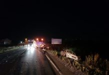 Accident rutier pe DN1, la intrare în Făgăraş. O victimă a fost transportată la spital