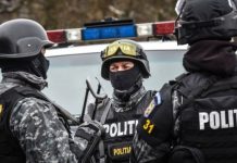 Focuri de armă la Recea. Piroman scăpat printre poliţişti şi jandarmi