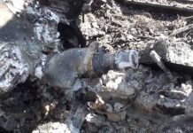 Cadavru carbonizat la Crihalma