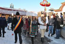 Foto şi Video: Spectacol în centrul Făgăraşului