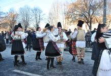 Jocul arpăşenilor la festivalul Cetelor de feciori din Făgăraş monitorfg