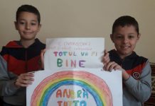 FOTO: Românii din Italia: ,,Le explic copiilor că afară este un monstru precum cel din poveşti de care trebuie să ne protejăm”