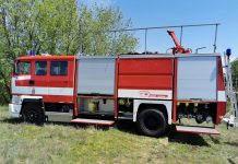 Foto şi Video. SVSU Sâmbăta de Sus a fost dotat cu o autoutilitară pentru intervenţii. SVSU are 3 angajaţi ajutaţi de 8 voluntari