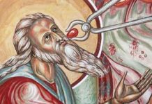 Sinaxar: La 9 mai se prăznuiesc Sf. Prooroc Isaia şi Sf. Mc. Hristofor. La această data au fost aduse la Bari moaştele Sf. Ierarh Nicolae