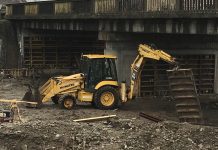 Podul de peste râul Sâmbăta este în şantier. Vor fi reabilitate şi podurile de la Viştea de Sus şi Recea