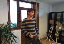 Foto. Oameni de lângă noi: Gabriel Cornea, artistul care a pictat Mănăstirea Brâncoveanu de la Sâmbăta de Sus