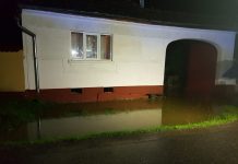 Video. Noapte grea pentru ISU Braşov. Ploile au făcut ravagii la Făgăraş, Mândra, Sâmbăta de Sus, Râuşor