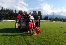Foto. Turistă accidentată pe Creasta Făgăraşului. Tânăra a fost coborâtă din masiv cu un elicopter SMURD