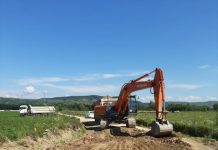 Foto şi Video. Şantier în satul Corbi, investiţie de 4 milioane de lei pentru modernizarea străzilor şi a drumului comunal