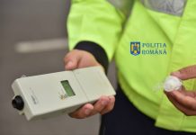 Aproape în comă alcoolică la volan prin localitatea Copăcel. Bărbatul a fost reţinut de poliţişti