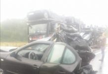 Accident rutier pe DN1, între Perşani şi Codlea. Două persoane au rămas încarcerate