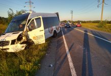 Foto. Accident rutier pe DN1, între Ucea şi Viştea