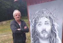 Pictorul din Vctoria, inspirat de Picasso şi de Sfântul Ardealului