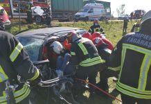 Foto. Accident rutier între Părău şi Comăna cu şase victime, una încarcerată