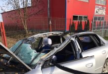 Foto. Accident rutier grav la Sâmbăta de Sus. Un bărbat de 41 de ani este în comă