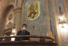 Senatorul Irineu Darău a depus jurământul. ,,Mă angajez să fiu cât mai prezent în Ţara Făgăraşului”