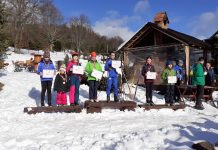 Foto. Sportivele de la CS Chimia Victoria au urcat pe podium la Campionatul Naţional de Orientare pe Schi. O medalie de aur şi două de argint