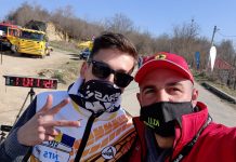 Foto şi VIDEO. Adrian Kalu Băluţ ,,Am pus pe hartă Făgăraşul”. Raliul Braşovului, etapă şi la Făgăraş. Pilotul din Bulgaria implicat într-un grav accident