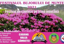 ,,Festivalul bujorului de munte” se va organiza la Cabana Valea Sâmbetei