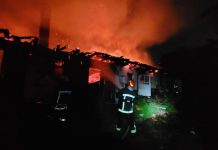 Incendiu la o casă din Ticușul Vechi