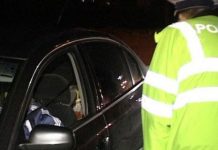 Beat la volan prin Viştea de Sus