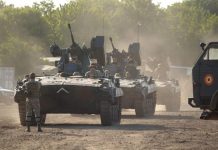 ,,Ziua Distinşilor Vizitatori” la exerciţiul multinaţional NOBLE JUMP 2021, la ,,Getica” din Cincu