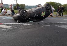 Accident rutier pe DN 1, la Ucea de Jos