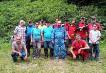 Foto. Tomas Bross: ,,Se poate urca pe traseul montan Valea Viştea Mare – Vârful Moldoveanu”. Salvamontiştii şi voluntarii au eliberat potecile