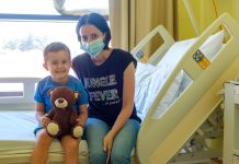 Matei, un băieţel de 4 ani din Şinca Veche, salvat de medicii de la Polisano din Sibiu