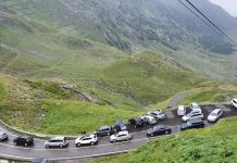 S-a circulat bară la bară pe Transfăgărăşan