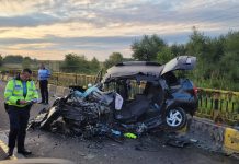Doi morţi în accidentul de astăzi de pe DN1, dintre Beclean şi Dridif