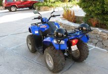 Beat cu ATV-ul prin Victoria