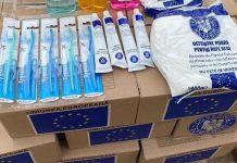 Noi ajutoare de la UE. Peste 1000 de făgărăşeni primesc pachete de igienă personală