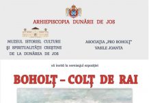 ,,Boholț-colț de Rai” , vernisajul expoziţiei la Muzeul de Istorie din Galaţi