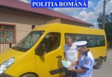 Microbuzele de transport public şi şcolar, la verificat. Poliţiştii au aplicat 277 amenzi