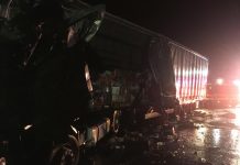 Accident pe DN1, la Vlădeni, cu 2 victime, una încarcerată şi inconştientă